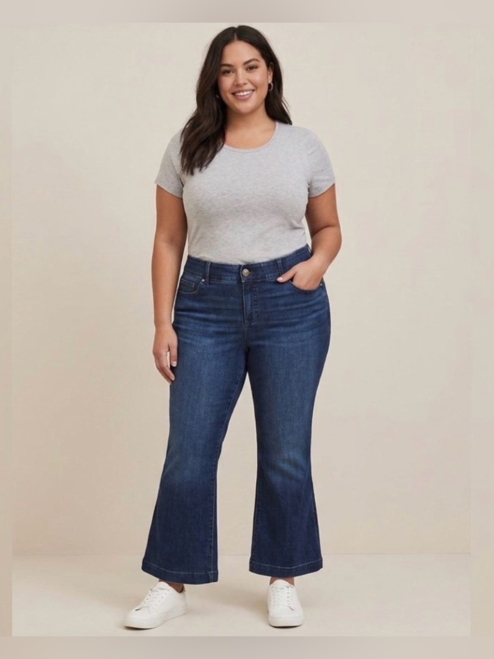 Torrid Bombshell Flare Jeans size 22 short